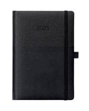 Opakowanie Kalendarz 2025 A5 dzienny czarny