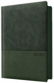 Opakowanie Kalendarz 2025 A5 dzienny planer butelkowa zieleń