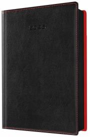 Opakowanie Kalendarz 2025 A5 dzienny plnaer czerwień czerń