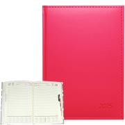 Opakowanie Kalendarz 2025 A5 dzienny sb/nd osobno Czerwony