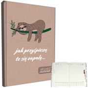 Opakowanie Kalendarz 2025 A5 dzienny sb/nd osobno Leniwiec