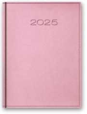 Opakowanie Kalendarz 2025 A5 dzienny vivella pudrowy róż