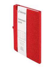 Okładka książki Kalendarz 2025 A5 jacob TDW czerwony