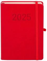 Opakowanie Kalendarz 2025 A5 Memofix DNS czerwony