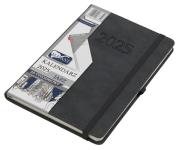 Opakowanie Kalendarz 2025 A5 tygodniowy Jazz grafitowy