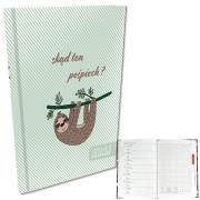 Kalendarz 2025 A5 tygodniowy Leniwiec. Wydawca: EV-Corp. Dadada.pl Opakowanie Kalendarz 2025 A5 tygodniowy Leniwiec