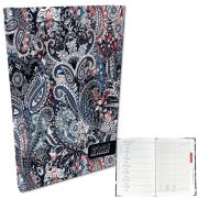 Kalendarz 2025 A5 tygodniowy Paisley. Wydawca: EV-Corp. Dadada.pl Opakowanie Kalendarz 2025 A5 tygodniowy Paisley