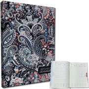 Opakowanie Kalendarz 2025 A5 tygodniowy rozkładówka paisley