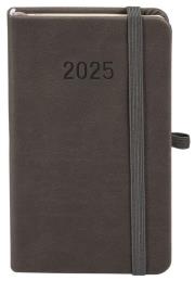 Okładka książki Kalendarz 2025 A6 Memofix TDW grafitowy