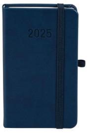 Okładka książki Kalendarz 2025 A6 Memofix TDW granatowy