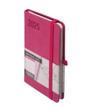 Okładka książki Kalendarz 2025 A6 Rubi TDW różowy