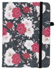 Opakowanie Kalendarz 2025 A6 tyg. Flamenco czerwone kwiaty