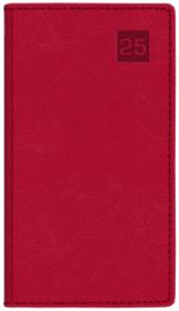 Opakowanie Kalendarz 2025 A6 tyg. Nebraska Flex czerwony