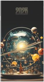 Opakowanie Kalendarz 2025 A6 tyg. PCV bezbarwny MIX