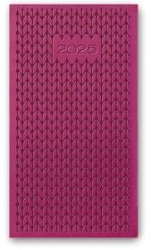 Okładka książki Kalendarz 2025 A6 tyg vivella relief AMARANT