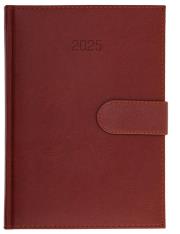 Opakowanie Kalendarz 2025 B5 dzienny Nebraska magnes brązowy