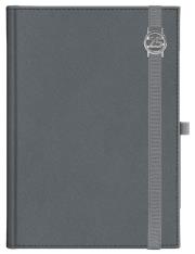 Opakowanie Kalendarz 2025 B6 dzienny Cross z gumką srebrny