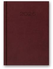 Opakowanie Kalendarz 2025 B6 dzienny vivella bordo