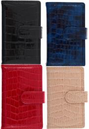 Opakowanie Kalendarz 2025 B6 dzienny z zapięciem krokodyl mix