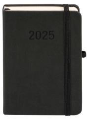 Okładka książki Kalendarz 2025 B6 Memofix DNS czarny