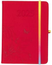 Opakowanie Kalendarz 2025 B6 tyg. Hip Hop czerwony