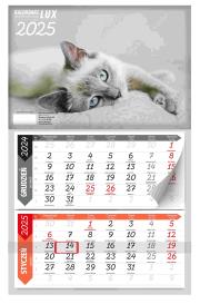 Kalendarz 2025 dwumiesięczny LUX MIX. Wydawca: Kalpol. Dadada.pl Opakowanie Kalendarz 2025 dwumiesięczny LUX MIX