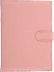 Opakowanie Kalendarz 2025 Ekoskóra A5 dzienny z zapięciem pudrowy róż