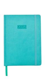 Kalendarz 2025 Elegance LUX A4 turkusowy  KK-A4DE. Wydawca: AVANTI. Dadada.pl Opakowanie Kalendarz 2025 Elegance LUX A4 turkusowy  KK-A4DE