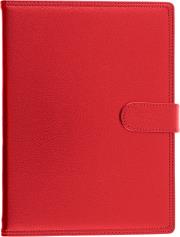 Opakowanie Kalendarz 2025 Fashion A5 tygodniowy z zapięciem czerwony