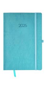 Opakowanie Kalendarz 2025 FLEX A5 dzienny niebieski KKA5DF