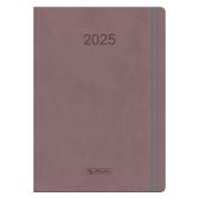 Opakowanie Kalendarz 2025 flex A5 tygodniowy brudny róż