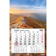 Opakowanie Kalendarz 2025 jednodzielny główka płaska Tatry