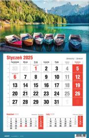 Opakowanie Kalendarz 2025 jednodzielny MIX