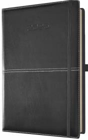 Opakowanie Kalendarz 2025 książkowy A4 tyg. na gumkę niebiesk