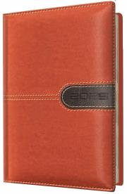 Opakowanie Kalendarz 2025 książkowy A4 tygodniowy brązowy