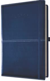 Opakowanie Kalendarz 2025 książkowy A4 tygodniowy niebieski