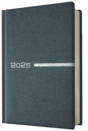 Opakowanie Kalendarz 2025 książkowy A5 dzienny szary