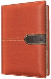 Opakowanie Kalendarz 2025 książkowy A5 tygodniowy brązowy