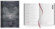Opakowanie Kalendarz 2025 książkowy A5 tygodniowy kot SK1