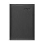 Opakowanie Kalendarz 2025 książkowy B6 dzienny Grafitowy