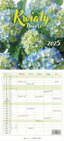 Kalendarz 2025 Kwiaty. Wydawca: Parma Press. Dadada.pl Opakowanie Kalendarz 2025 Kwiaty