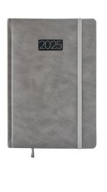 Opakowanie Kalendarz 2025 LUX A5 tygodniowy szary KK-A5T L