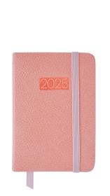 Opakowanie Kalendarz 2025 LUX kieszkonowy tygodniowy różowy KK-1L