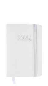 Opakowanie Kalendarz 2025 LUX kieszonkowy tygodniowy biały KK-1L