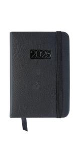 Opakowanie Kalendarz 2025 LUX kieszonkowy tygodniowy czarny KK-1L