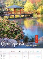 Kalendarz 2025 Ogród japoński. Wydawca: Parma Press. Dadada.pl Opakowanie Kalendarz 2025 Ogród japoński