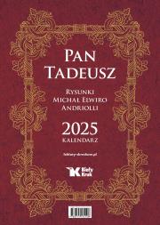 Okładka książki Kalendarz 2025 Pan Tadeusz