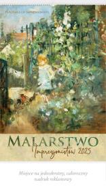 Kalendarz 2025 Reklamowy Malarstwo impresjonistów. Autor: x. Dadada.pl Okładka książki Kalendarz 2025 Reklamowy Malarstwo impresjonistów