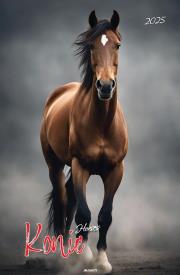 Opakowanie Kalendarz 2025 ścienny A3 Konie