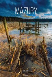 Opakowanie Kalendarz 2025 ścienny A3 Mazury